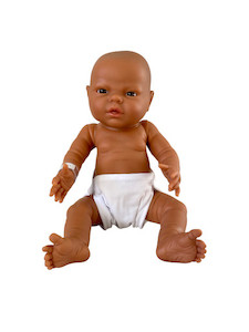 Preemie Doll - Tan Girl