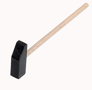 Large Wooden Hammer