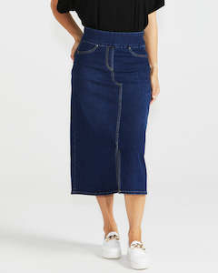 Skirts And Shorts: SHELBY Denim Skirt 10