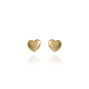 PRE-ORDER: Mini Heart Studs (Loving) - Gold