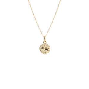 PRE-ORDER: Fantail Coin Necklace (Friendly) - Gold