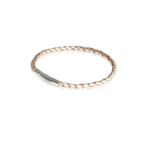 Pearl Leather Journey Bracelet -15cm