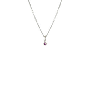 February Necklace (Amethyst)