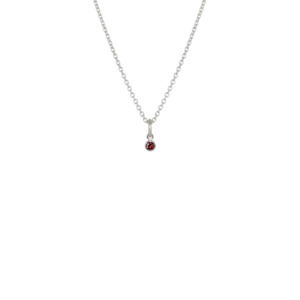 January Necklace (Garnet)