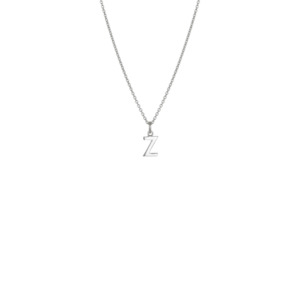 Mini Letter 'Z' Necklace