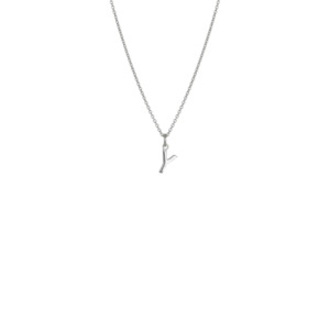 Jewellery: Mini Letter 'Y' Necklace