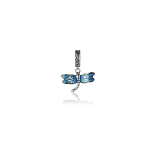 Blue Dragonfly Pendant Charm (New Beginnings)