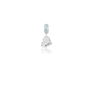 Aroha (Deep Love) Pendant Charm - Blue