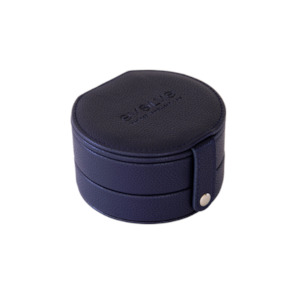 Navy Mini Jewellery Box