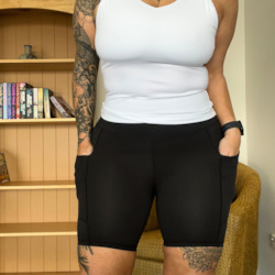 Clothing: Move Nation Black Shorts