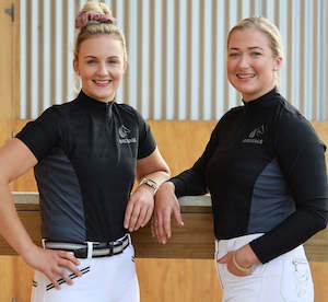 Regulation Dressage NZ Shirt in Black