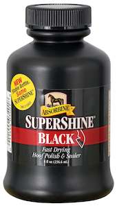 Sales agent for manufacturer: Absorbine Supershine Hoof Black