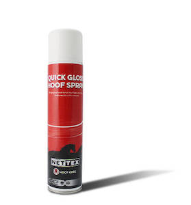 Sales agent for manufacturer: Nettex Quick Gloss Hoof Spray 300ml