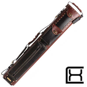 Instroke 2X4 Leather Cowboy Case - Chestnut/Black