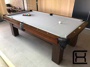 Rosario II Pool Table (American Walnut Finish)