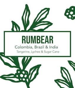 Coffee: RUMBEAR Blend - Green Beans - 1kg