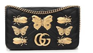 Second hand clothing: Gucci Marmont Butterfly Bag