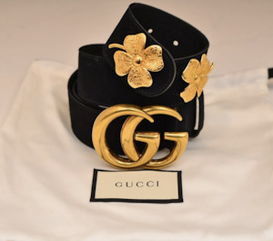 Second hand clothing: Gucci Clover ‘Flore Blooms’ Belt