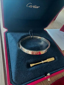 Cartier Love Bracelet - Yellow Gold Full set included