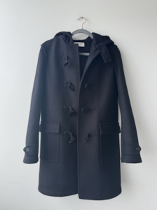 Second hand clothing: Saint Laurent short wool duffle coat