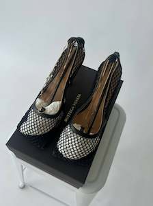 Second hand clothing: Bottega Veneta Mesh heels black