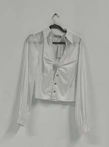 Second hand clothing: Anna Quan - White Shirt