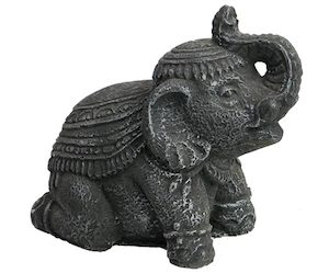 Stone – Elephant Kneeling Large