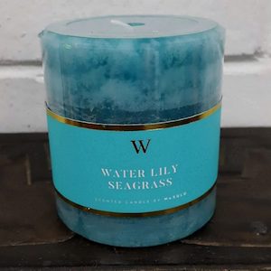 Candle ‘W’ Range – Water Lily Seagrass