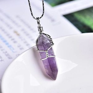 Pendant Gem Pencil – Amethyst