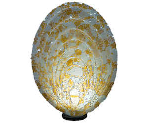 Lamp Mosaic Shell – White