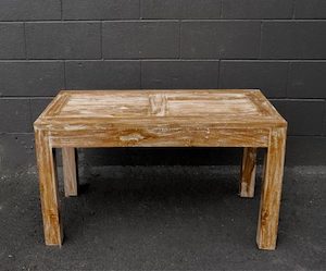 Furniture: Recycled Teak Table