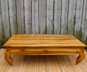 Teak Opium Table Large