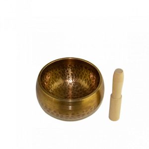 Singing Bowl – Brass Beaten 8cm