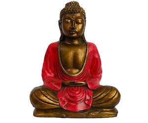 Buddha Meditation Pose 30cm Red