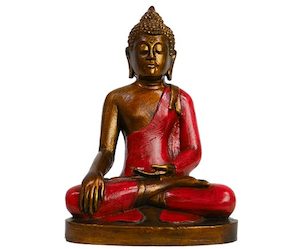 Buddha Thai Earth Touch Red