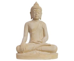 Buddha Thai Earth Touch White