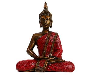 Buddha Thai Meditation Red