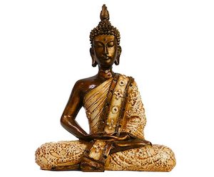 Buddha Thai Meditation White