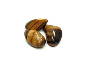 Crystal Tumbles – Tiger’s Eye – (1pc)