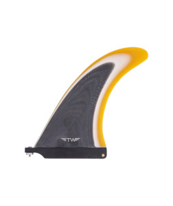 Captain Fin Tyler Warren Raked 8 Inch - Blk/Wht/Gold