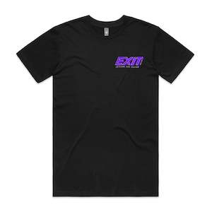 Exit Surf OG Logo Tee - Black/Purple