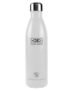 O&E Insulated Water Bottle 750ml - White