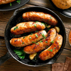 Lamb, Parmesan & Truffle Sausages