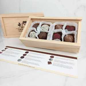 Florist: Aroha - 8 Mixed Chocolate Truffle Gift Box