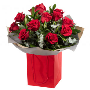 Florist: Red Roses In Water