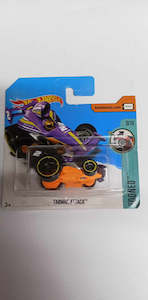 2017 Hot Wheels #29 Tooned 9/10 TARMAC ATTACK- SORT CARD (DTX52)