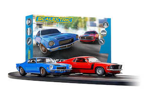 Scalextric Track Sets: Scalextric American Street Race Duel Set (C1429)