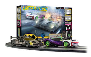 Scalextric Track Sets: SCALEXTRIC SPARK PLUG - BATMAN VS JOKER SET (C1415)