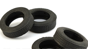 Scalextric Parts And Track Accessories: Scalextric Tyres VW Beetle (W10192)