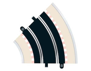 Scalextric Parts And Track Accessories: Scalextric Radius 2 Curve 45° x 2 (c8206)